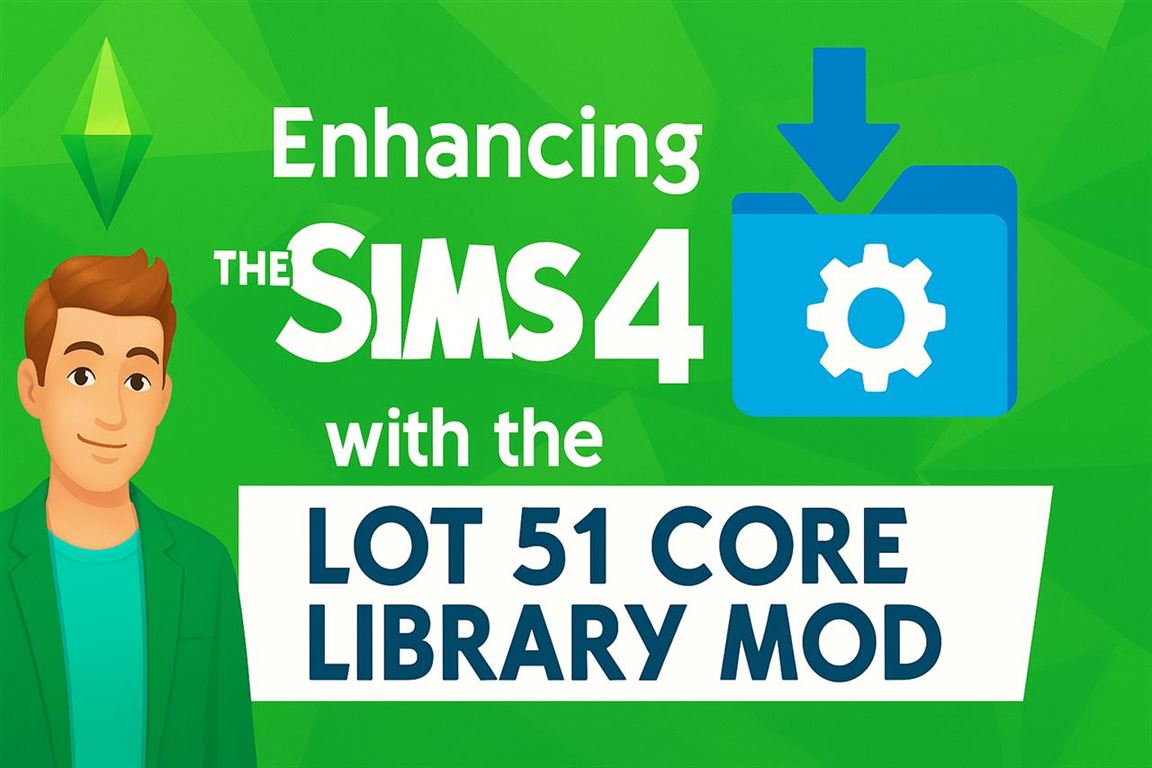 Enhancing the sims 4 with the lot 51 core library mod