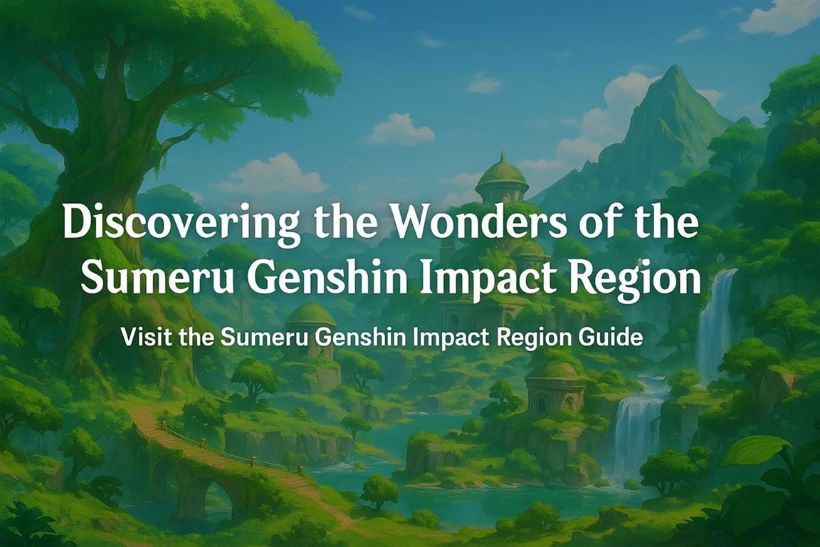 Discovering the wonders of the sumeru genshin impact region