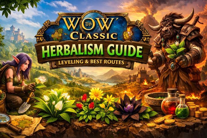 Wow classic herbalism guide –leveling and best routes